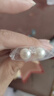 中国珠宝（Sino gem）天然淡水珍珠耳钉女款S925纯银馒头圆耳饰生日礼物送女朋友老婆 实拍图