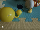 费雪（Fisher-Price）儿童玩具小皮球甩甩摇铃球黄色(含辰太按摩球红色)生日礼物礼品 实拍图