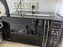 美的（Midea）微波炉烤箱一体机 小型家用平板易洁烧烤智能解冻20升微波炉  光波加热2026新款（M1-L201B二代） 实拍图