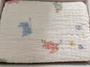 全棉时代婴儿浴巾 新生儿童6层纱布吸水浴巾加大加厚 吉兔纳福105*105cm 实拍图