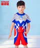 ULTRAMAN万圣节正版赛罗奥特曼衣服夏速干男童短袖T恤套装童装男孩120cm 实拍图