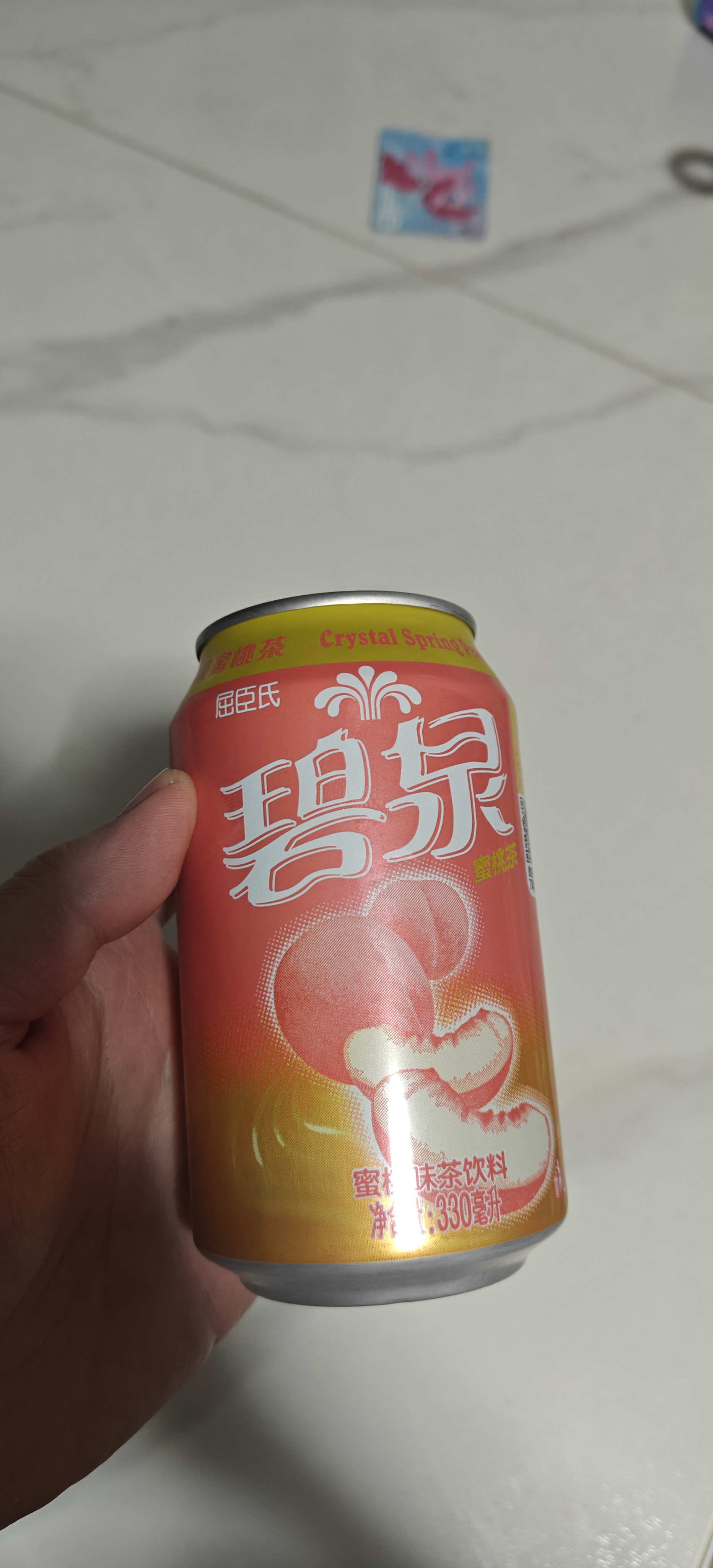 屈臣氏（Watsons）碧泉蜜桃茶0脂饮料地道港式茶饮茶味浓郁330mL*24罐整箱 实拍图