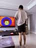 尤尼克斯（YONEX）羽毛球服运动健身跑步吸汗速干男款运动短裤1201526BCR黑色L 实拍图