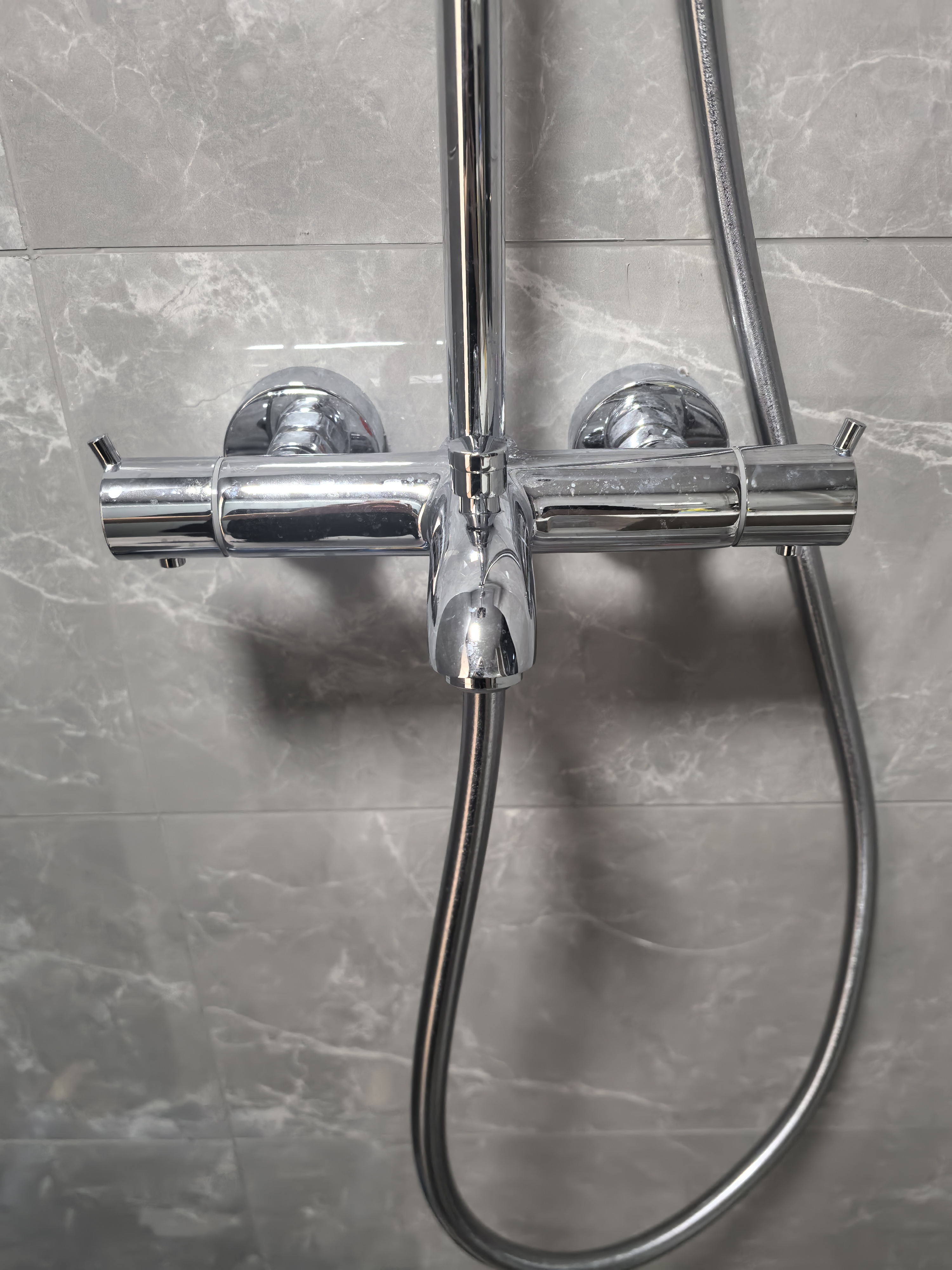 汉斯格雅（Hansgrohe）普通花洒套装双飞雨240恒温大顶喷26777007 实拍图