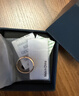 丹尼尔惠灵顿（DanielWellington）[马思纯同款] dw戒指女经典情侣戒指玫瑰金54号DW018 实拍图