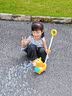 马丁兄弟电动吹泡泡机玩具儿童手推车推推乐泡泡棒户外玩具男孩女孩礼物 实拍图