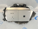 罗格朗（LEGRAND）开关插座面板逸景系列深砂银灰色插座墙壁插座 超五类网络插座 实拍图