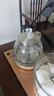 友家铺子（Biooner）全自动上水电热水壶烧水壶电茶壶煮泡茶家用办公茶台一体茶桌嵌入式茶具套装 1L 底部上水- 三件套（  37*20cm ） 实拍图