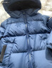 保姆鹅 儿童羽绒服宝宝短款加厚白鸭绒外套男童女童保暖防风冬[NG2637] 海军蓝 140 实拍图