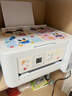 爱普生（EPSON）【6代新品】L4356墨仓式彩色无线AI学习打印机一体机家用/办公  L4266升级版(自动双面 液晶屏 白) 实拍图