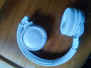 JBL TUNE520BT 头戴式无线耳机 包耳式/压耳式 纯正低频音效 蓝牙5.3 免提通话 音乐游戏网课长续航 TUNE520BT 白色 压耳式 实拍图