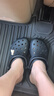 卡骆驰（CROCS）檀健次同款经典洞洞鞋轻便百搭女沙滩鞋包头拖鞋男鞋|10001 黑色-001(含智必星) 36 /37(220mm) 实拍图