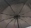 京东京造 总裁 全自动晴雨两用雨伞三折加大抗风商务木柄伞 黑色23寸105cm 实拍图