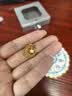 周大福星星揽月星月织梦黄金吊坠女约2.5g EOF1634生日礼物 实拍图