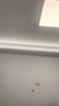 雷士（NVC）LED筒灯客厅背景墙嵌入式洗墙小山丘铝材7瓦白杯暖白【明月】Ra95 实拍图