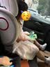 猫头鹰安全座椅儿童3-12岁大童汽车加宽加高可折叠妙拓银白-新国标 实拍图