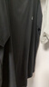 杰克·琼斯（JACK&JONES）26年男装四季打底T恤男士凉感透气多色情侣款短袖t恤水洗不易走形 黑色E43 L 180 实拍图