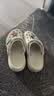 卡骆驰（CROCS）【预售】白鹿同款经典云朵洞洞鞋时尚百搭女鞋花园鞋|206750 骨白色-2Y2(含智必星)【预售】 36 /37(230mm) 实拍图