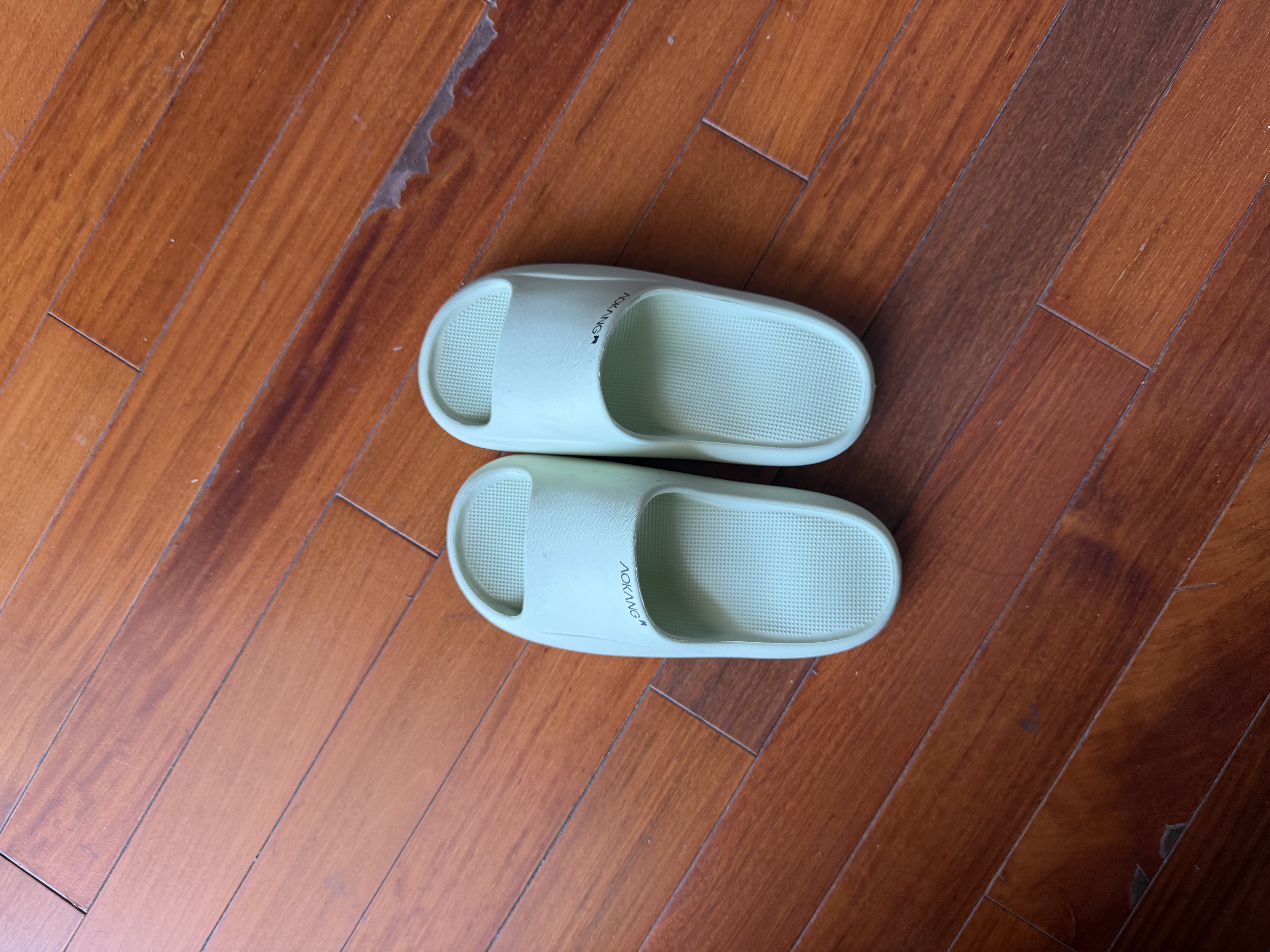 奥康（Aokang）拖鞋男士夏季防滑抗菌浴室内洗澡eva防臭踩屎感情侣凉拖鞋女外穿 实拍图