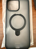 倍思【自带支架】适用iphone16promax手机壳苹果16promax保护套磁吸支架磨砂防摔MagSafe充电 实拍图