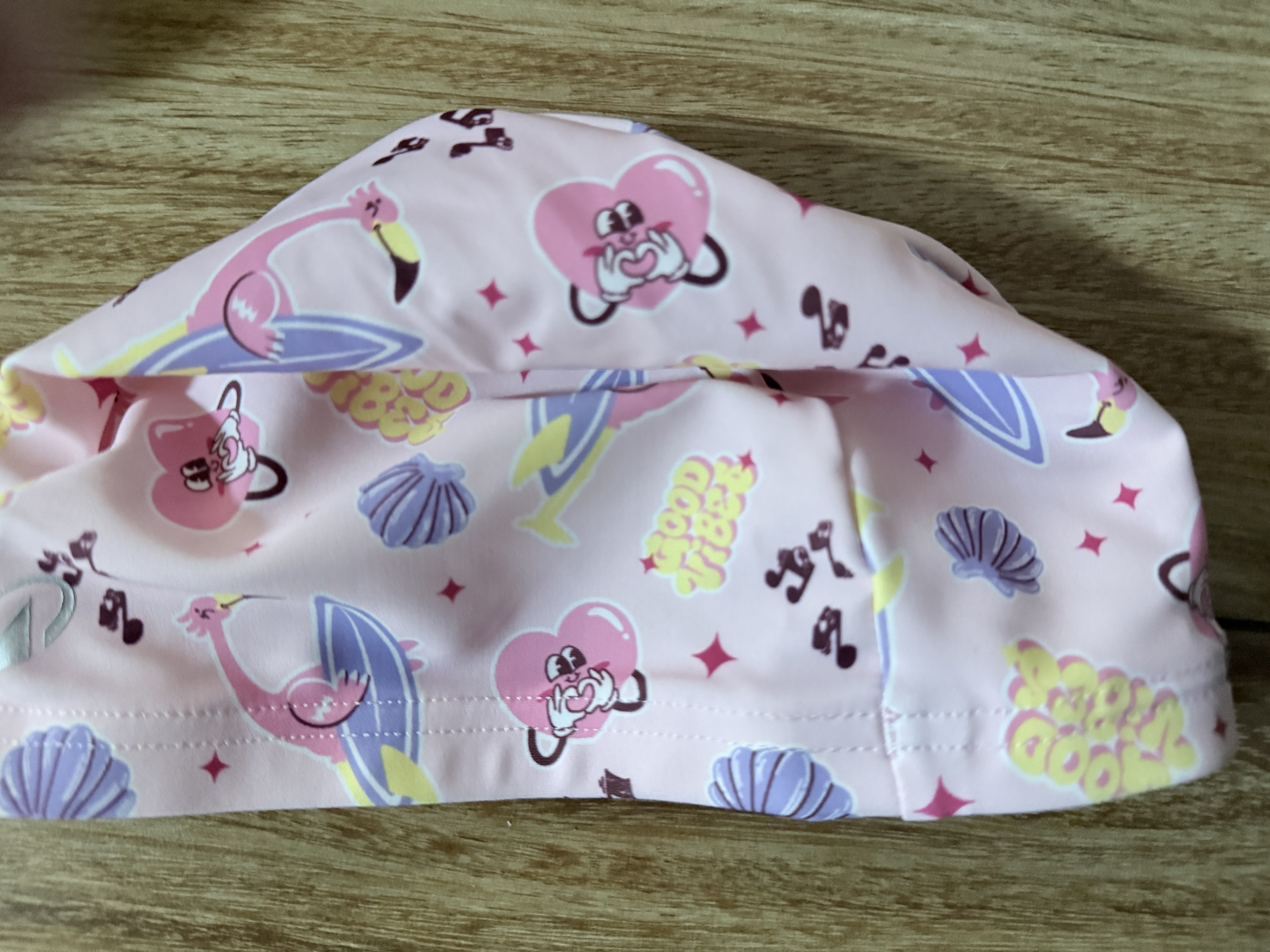 佑游儿童游泳帽不勒头防水泳帽男女童可爱硅胶游泳帽71360粉色美人鱼 实拍图