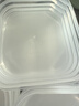 冰箱保鲜盒食品级冰箱收纳盒塑料密封盒蔬菜水果冷冻盒便当盒 方形保鲜盒650ML（10个装） 实拍图