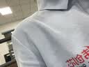 花国衫灰色工作服t恤定制印绣logo夏季4s店公司团体车企工装polo衫短袖 蔚来灰 【A款-2.0升级款】 L 实拍图