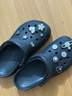 卡骆驰（CROCS）经典洞洞鞋轻便百搭女沙滩鞋包头拖鞋男鞋|10001 黑色-001(含智必星) 41 /42(260mm) 实拍图