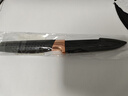拜格（bayco）黑刃水果刀不锈钢便携瓜果小刀家用西瓜刀削皮刀去皮刀具BD3106 实拍图