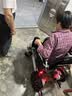护卫神电动轮椅630老人专用全自动轻便可折叠旅行双人出行代步车W73001 【1】上飞机款/6.6安锂电池/尾灯系统/电助推 搭载“专利防翻系统” 实拍图