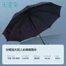 天堂伞 加大雨伞长柄 半自动超大10骨加固商务伞  夜空蓝 实拍图