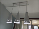 雷士（NVC）LED餐吊灯餐厅吧台灯具现代简约 白色餐吊 NDBD03A/2-005 实拍图