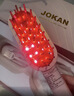 JOKAN红光生发梳激红光防密发脱按摩电动头皮精油上药导入头皮按摩梳生发仪智能礼物女生男生 升级爆闪光能版-红蓝光（655+850）-日落粉 实拍图