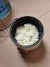 小米白电饭锅电饭煲多功能锅宿舍学生锅电火锅家用一体煮面锅插电锅家用煎炒蒸煮锅煮粥煲汤锅小型电炒锅 米白色 黑内胆【1-3人】 2L 实拍图