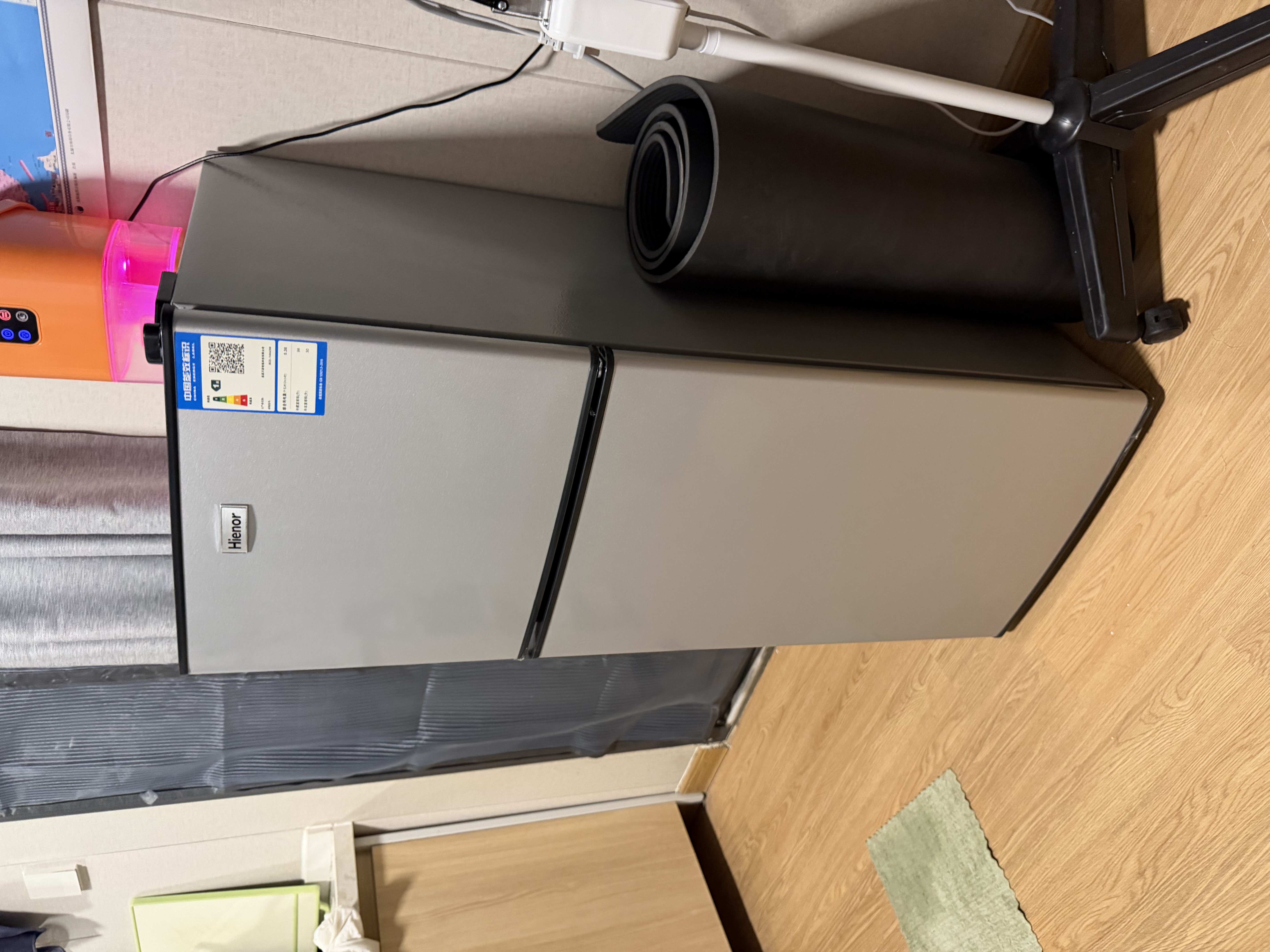 Hienor冰箱一级能效「巨省电」家用双门冰箱大容量冷藏冷冻分区存储租房大户型电冰箱2026新款 148L208多隔层储物/品牌压缩机 实拍图