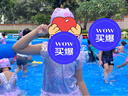 佑游儿童泳衣女孩泡温泉泳衣小童婴幼儿连体游泳三件套31605美人鱼3XL 实拍图
