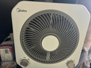 美的（Midea） 电风扇 家用台式小风扇空气循环扇转页扇办公室桌面鸿运扇五叶轻音柔风卧室宿舍节能省电台扇 KYT20-25F【8寸推荐款】 桌面转页扇 实拍图