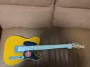 FENDER芬达Squier电吉他SONIC音速初学者入门芬德摇滚吉它乐器ST TELE 【SONIC音速】单单 奶油黄TELE 实拍图