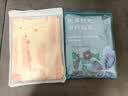 都市丽人睡裙女士睡衣女100%纯棉夏季宽松印花口袋短袖圆领可外穿粉色XL 实拍图