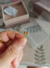 六福珠宝 黄金耳钉小圆珠足金小豆豆耳饰生日礼物 计价 约0.93克-小版 实拍图