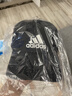adidas经典舒适运动遮阳棒球帽子男女阿迪达斯官方 黑色/白   OSFM(男子) 实拍图