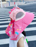 Kocotreekk树儿童防晒帽防紫外线大帽檐夏宝宝遮阳帽男童女童渔夫太阳帽子 实拍图