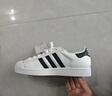阿迪达斯adidas三叶草贝壳头SUPERSTARII男女休闲鞋 IH8659 37码 实拍图