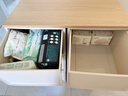 爱丽思（IRIS）【买3免1】爱丽思收纳箱整理箱塑料抽屉式收纳箱储物箱衣服收纳盒 【天板】500系列适用*加大号原木色*不含收纳箱 实拍图