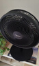 美的（Midea）【超级单品】七叶轻音立式电风扇家用柔风落地扇台式桌面小型风扇大风量节能摇头宿舍电扇 SAF30AB 实拍图