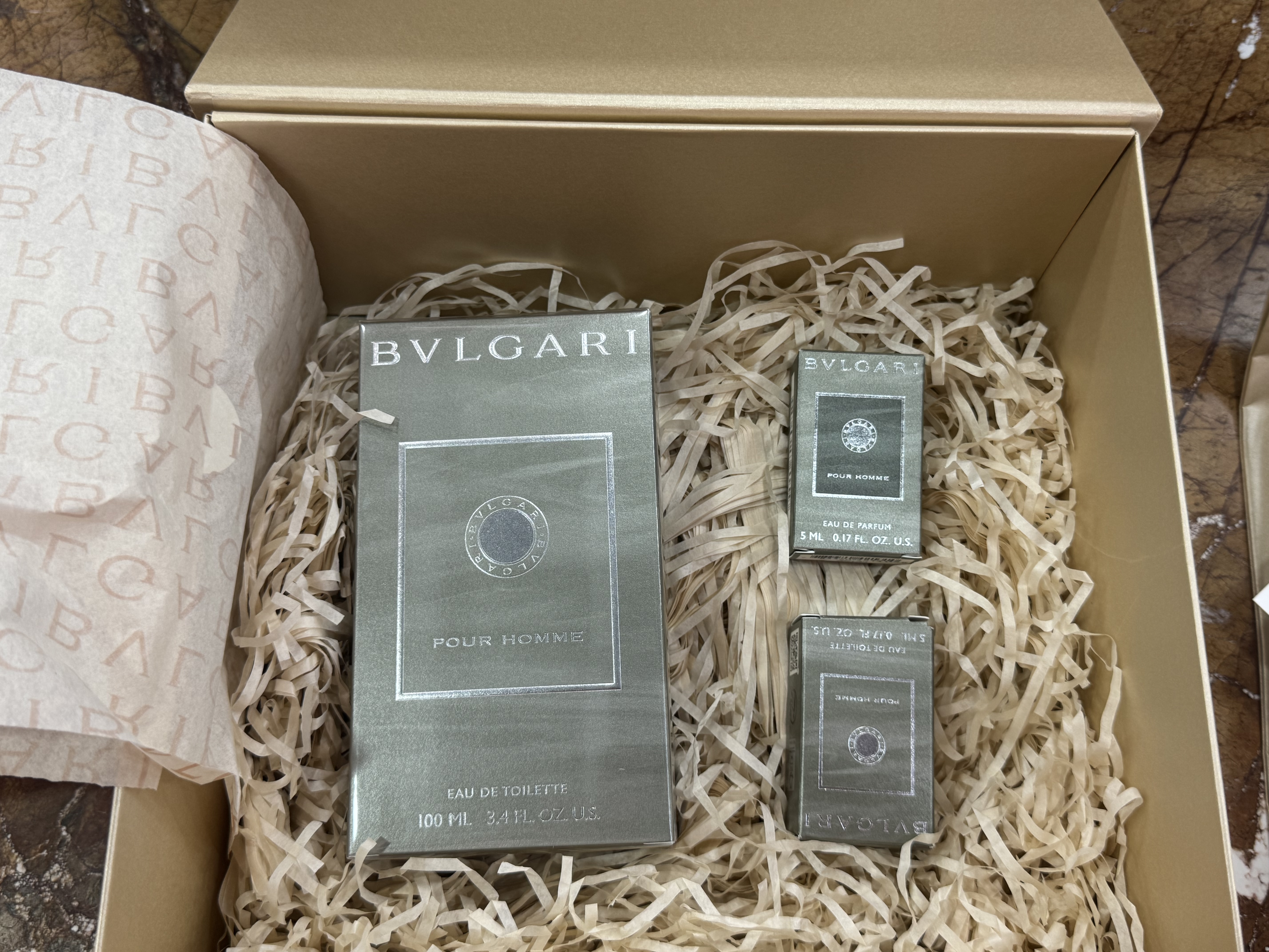 宝格丽（BVLGARI）大吉岭茶淡香氛(100ml+淡5ml+浓5m)木质调生日礼物送男友 实拍图