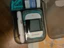 鱼跃921血糖仪家用高精准低痛血糖测量仪语音大屏 仪器+200支试纸 实拍图
