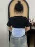 妙界N12腰部按摩仪热敷按摩器暖宫腰带大姨妈神器加热保暖护腰带送长辈男女生日节日礼物 【尊享升级L码】双面热敷+5钢条支撑+33片艾草包 实拍图