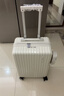美旅行李箱20英寸迪士尼合作款拉杆箱旅行箱可扩容密码箱26新款 79B白 实拍图