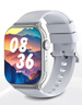 联想（Lenovo）智能手表 Watch Fit轻薄大屏血氧心率睡眠蓝牙通话健康监测穿戴运动手表手环 云石银 男女朋友礼物 实拍图